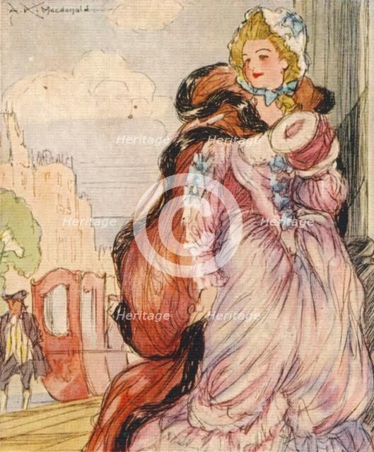 Mrs Fitzherbert, longtime companion of the future King George IV of the United Kingdom, 1937.