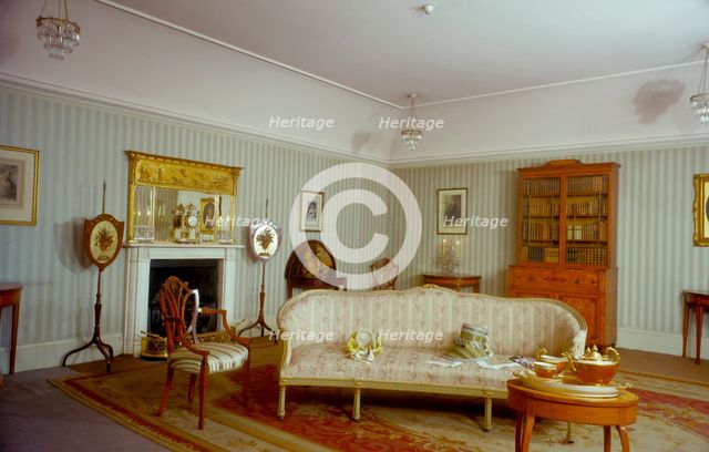 Mrs Fitzherbert's room, Royal Pavilion, Brighton, East Sussex, 1960s. Artist: Eric de Maré