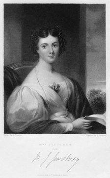 Mrs Fletcher c1830s.Artist: J Cochran