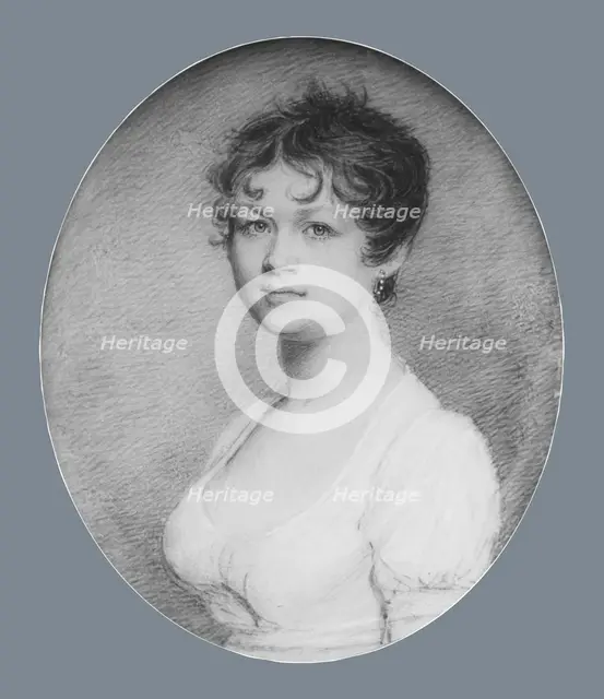 Mrs. Fox, ca. 1805. Creator: Benjamin Trott.