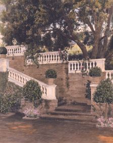 Mrs. Francis Lemoine Loring house, 700 South San Rafael Avenue, Pasadena, California, 1917. Creator: Frances Benjamin Johnston