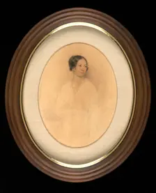 Mrs. Francis Schroeder (Caroline Seaton), ca. 1849. Creator: Richard Morrell Staigg