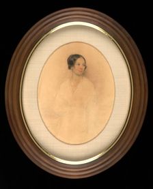 Mrs. Francis Schroeder (Caroline Seaton), ca. 1849. Creator: Richard Morrell Staigg