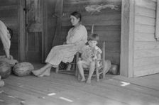 Mrs. Frank Tengle and Laura Minnie Lee Tengle..., near Moundville, Hale County, Alabama, 1936. Creator: Walker Evans