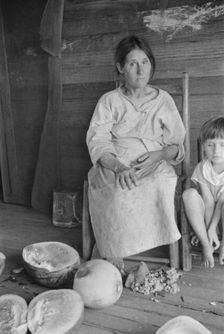 Mrs. Frank Tengle, Hale County, Alabama, 1936. Creator: Walker Evans