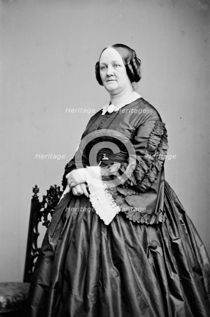 Mrs. G. Bostwick, between 1855 and 1865. Creator: Unknown.