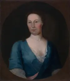 Mrs. Gustavus Brown, 1742. Creator: Gustavus Hesselius