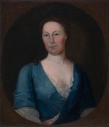 Mrs. Gustavus Brown, 1742. Creator: Gustavus Hesselius
