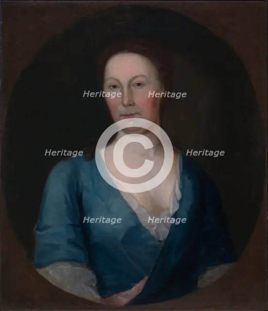 Mrs. Gustavus Brown, 1742. Creator: Gustavus Hesselius.