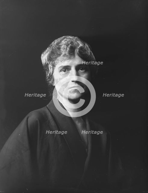 Mrs. Garrison, portrait photograph, 1919 Jan. 21. Creator: Arnold Genthe.