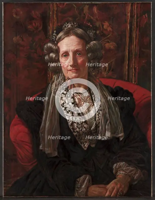 Mrs. George Waugh, 1868. Creator: William Holman Hunt (British, 1827-1910).