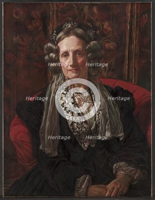 Mrs. George Waugh, 1868. Creator: William Holman Hunt (British, 1827-1910).