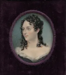 Mrs. George Catlin (Clara Bartlet Gregory), ca. 1830. Creator: George Catlin