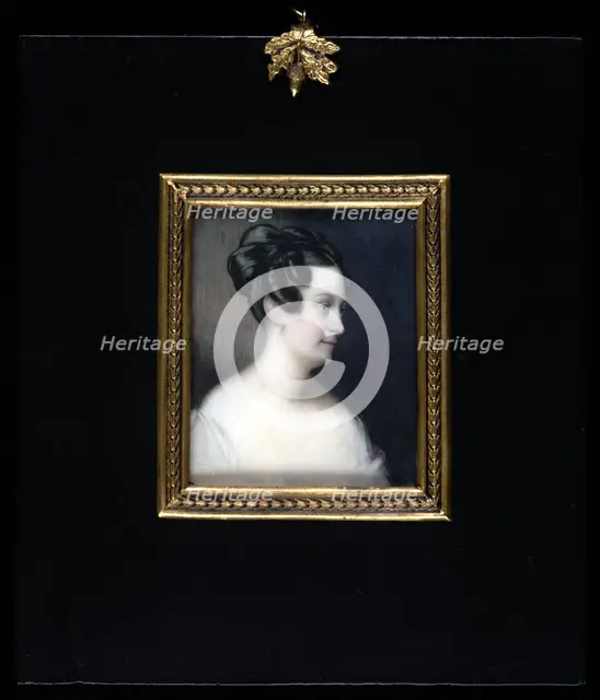 Mrs. George Catlin (Clara Bartlett Gregory), ca. 1828. Creator: George Catlin.