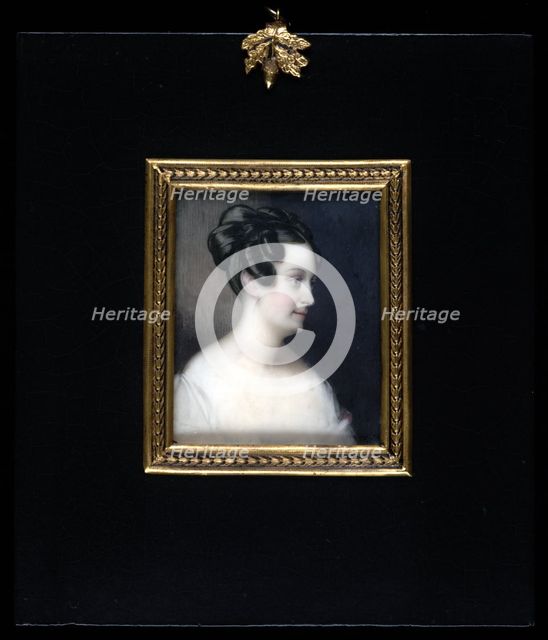 Mrs. George Catlin (Clara Bartlett Gregory), ca. 1828. Creator: George Catlin.