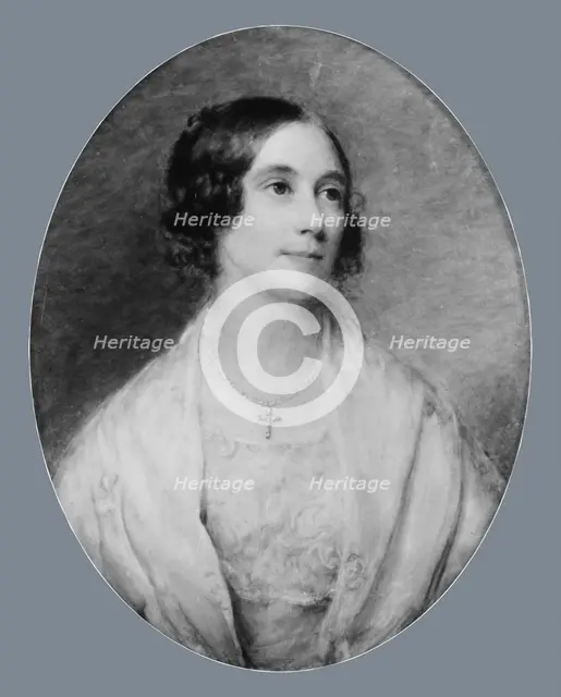 Mrs. George Henry Loring (Amalia Heredia), 1849. Creator: Richard Morrell Staigg.