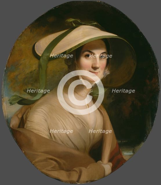 Mrs. George Lingen, 1842. Creator: Thomas Sully.