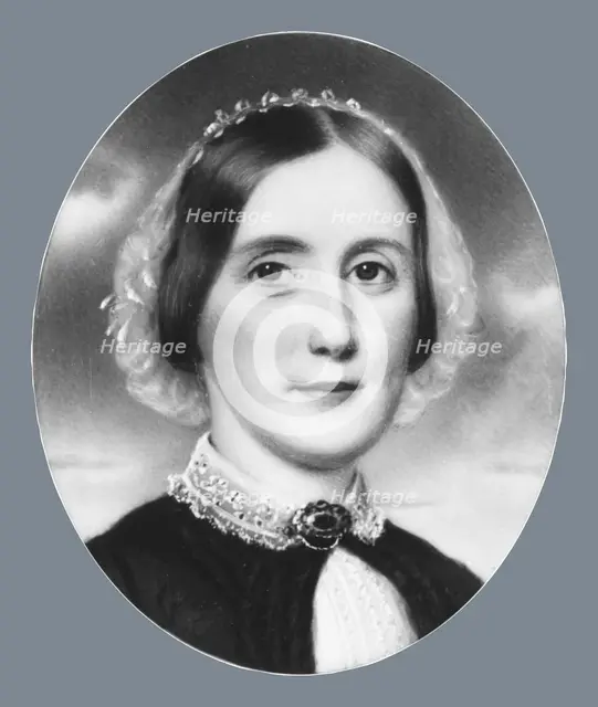 Mrs. George P. Burne, 1852. Creator: John Wood Dodge.