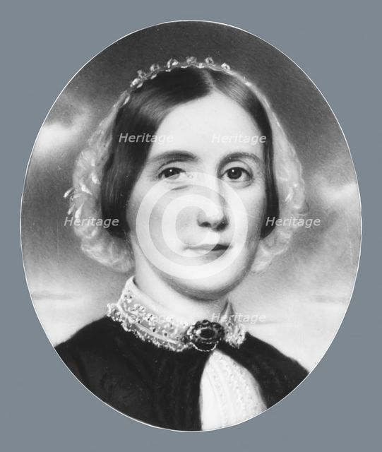 Mrs. George P. Burne, 1852. Creator: John Wood Dodge.