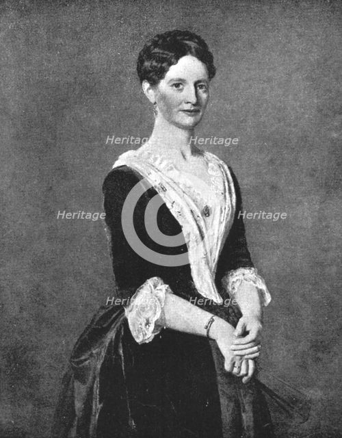 ''Mrs Gerald Crecy Parnell, after WP Frith, RA, 1890. Creator: Unknown.