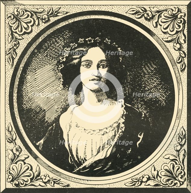'Mrs Gladstone in 1857', (1948).  Creator: Unknown.