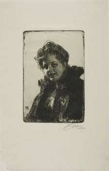 Mrs. Granberg, 1903. Creator: Anders Leonard Zorn