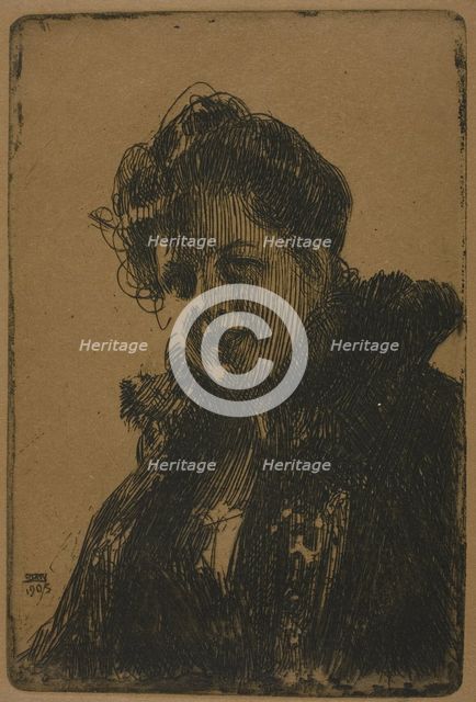 Mrs. Granberg, 1903. Creator: Anders Leonard Zorn.