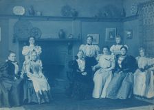 Mrs. Grover Cleveland and cabinet ladies, 1897. Creator: Frances Benjamin Johnston