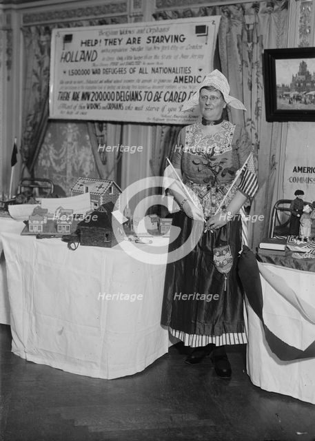 Mrs. H.A.C. Van Der Flier, Apr 1918. Creator: Bain News Service.