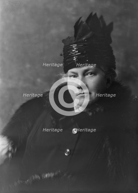 Mrs. H.V. Jones, portrait photograph, 1918 Mar. 16. Creator: Arnold Genthe.