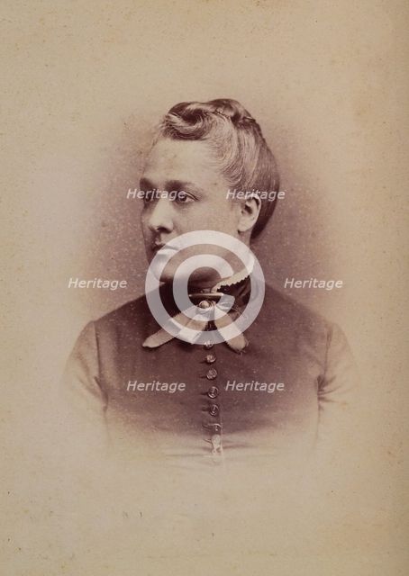 Mrs Hunt, c1880. Creator: Bourne & Shepherd.