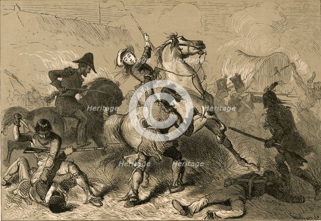 'Mrs. Heald and the Savages at Chicago', (1878). Creator: Albert Bobbett.
