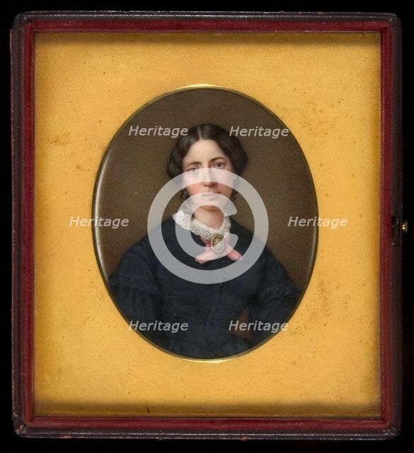 Mrs. Henry B. Bounetheau (Julia Clarkson Du Pré), ca. 1850. Creator: Henry Brintnell Bounetheau.