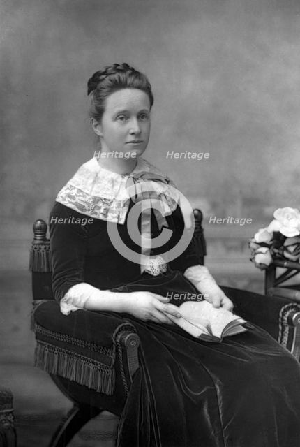 Mrs Henry Fawcett, 1890.Artist: W&D Downey