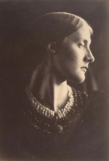 Mrs. Herbert Duckworth, 1867. Creator: Julia Margaret Cameron
