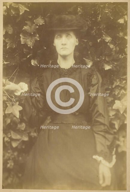 Mrs. Herbert Duckworth, 1874. Creator: Julia Margaret Cameron.