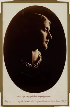 Mrs. Herbert Duckworth, c1867. Creator: Julia Margaret Cameron