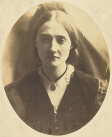 Mrs. Herbert Fisher, 1864. Creator: Julia Margaret Cameron