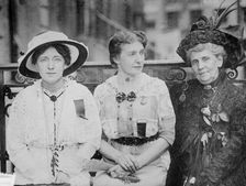 Mrs. H.H. Lund, Mrs. Francolini and Mrs. Slack, between c1910 and c1915. Creator: Bain News Service