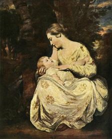 Mrs. Hoare and Child 1763-1764, (c1912). Artist: Sir Joshua Reynolds