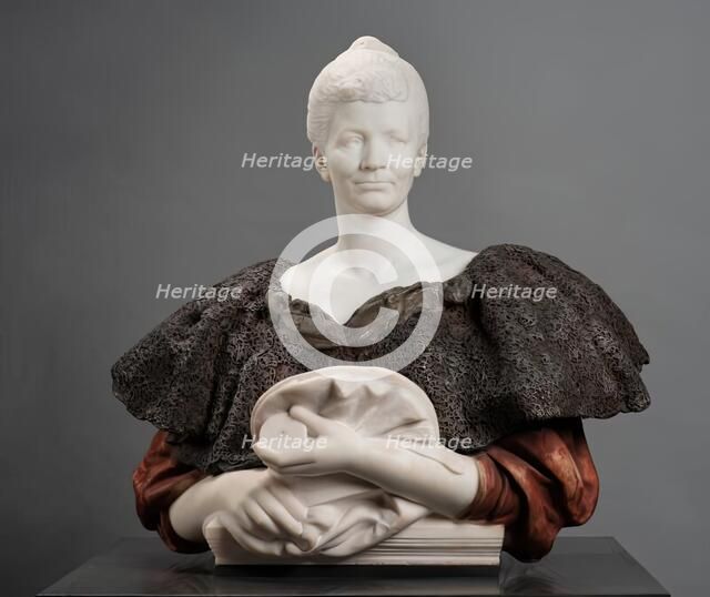 Mrs J. Coutts Michie, c1890. Creator: Alfred Gilbert.