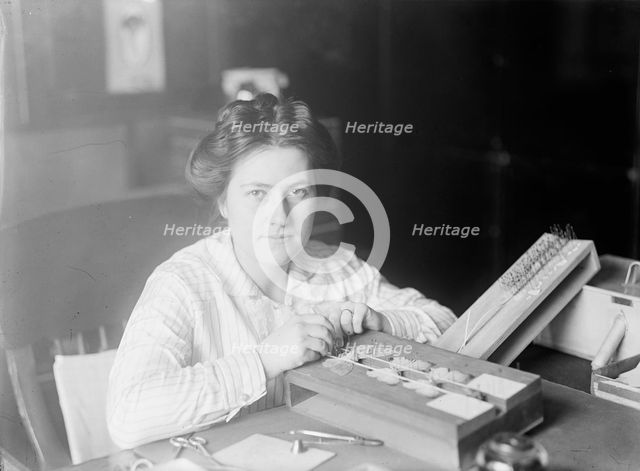 Mrs. J.C. Crawford of Smithsonian, 1914. Creator: Harris & Ewing.