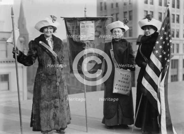 Mrs. J. Hardy Stubbs, Miss Ida Craft, Miss Rosalie Jones, between c1910 and c1915. Creator: Bain News Service.