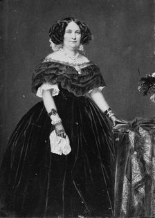 Mrs. J.J. Crittenden, between 1855 and 1865. Creator: Unknown