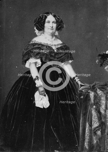 Mrs. J.J. Crittenden, between 1855 and 1865. Creator: Unknown.