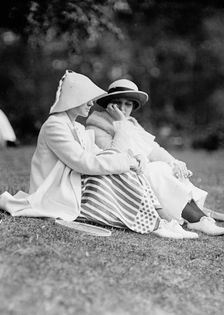 Mrs. J. Upshur Morehead, right, 1913. Creator: Harris & Ewing