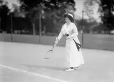 Mrs. J. Upshur Morehead, Tennis Tournament, 1913. Creator: Unknown