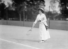 Mrs. J. Upshur Morehead, Tennis Tournament, 1913. Creator: Unknown