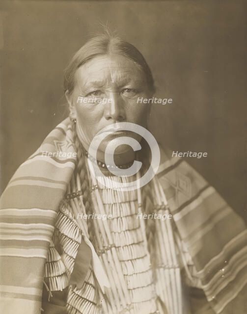 Mrs. Jack Red Cloud, 1905. Creator: Edward Sheriff Curtis.