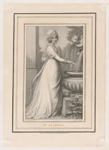 Mrs. Jackson, April 1, 1794. Creator: John Conde